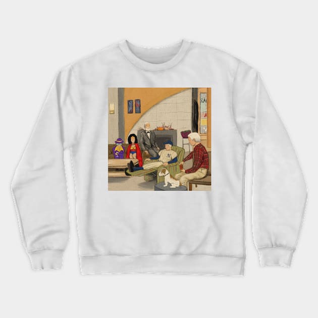 Hero Worship Crewneck Sweatshirt by ivpeople